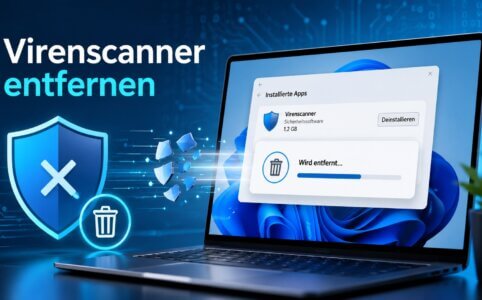 Virenscanner entfernen