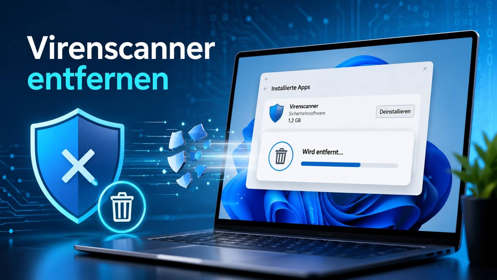 Virenscanner entfernen