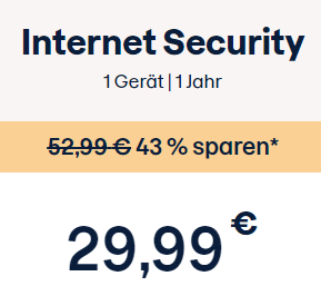 Internet Security Preis