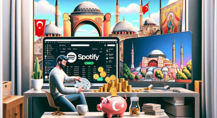 Spotify Premium günstiger in der Türkei