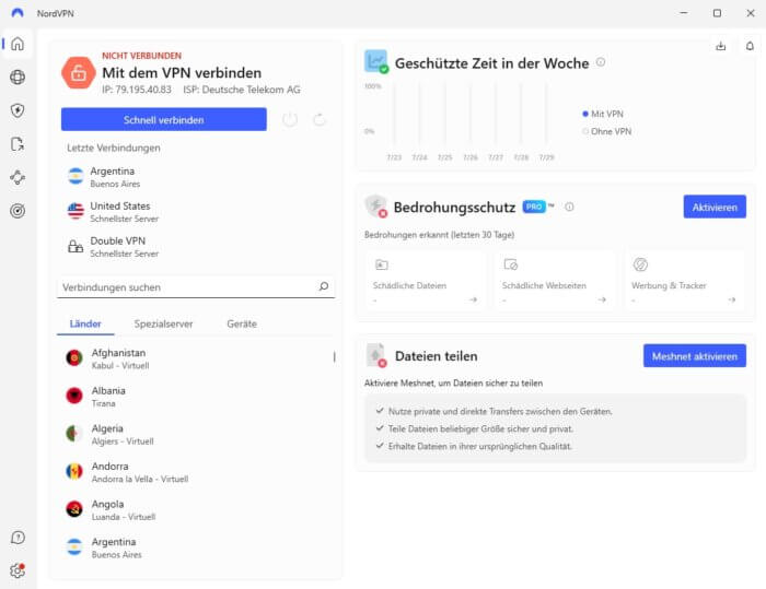NordVPN Software