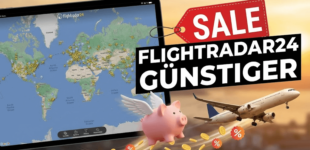 Flightradar24 günstiger