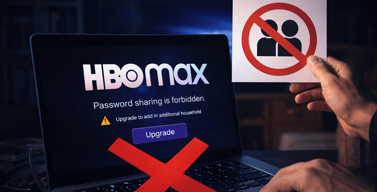 HBO Max: Maßnahmen gegen Passwort-Sharing