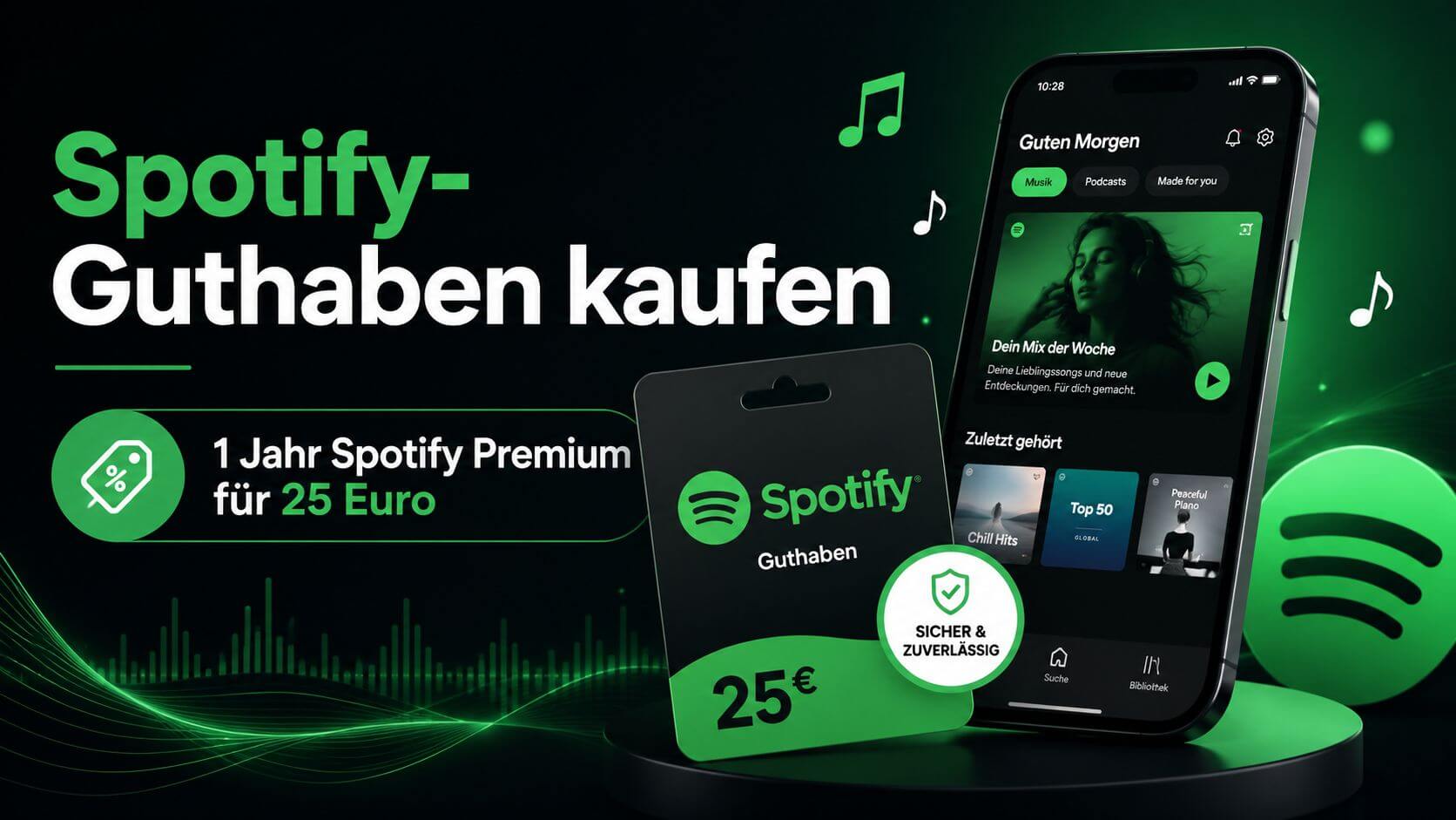 Spotify Guthaben kaufen