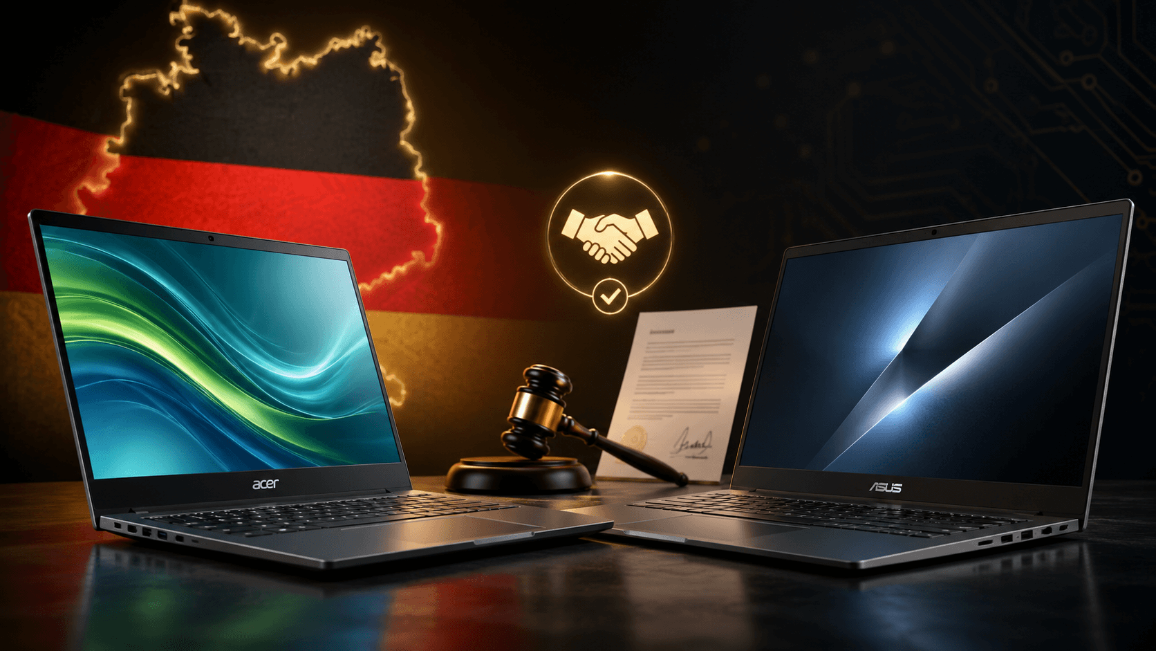 Acer und Asus: Dürfen in Deutschland wieder PCs und Notebooks verkaufen