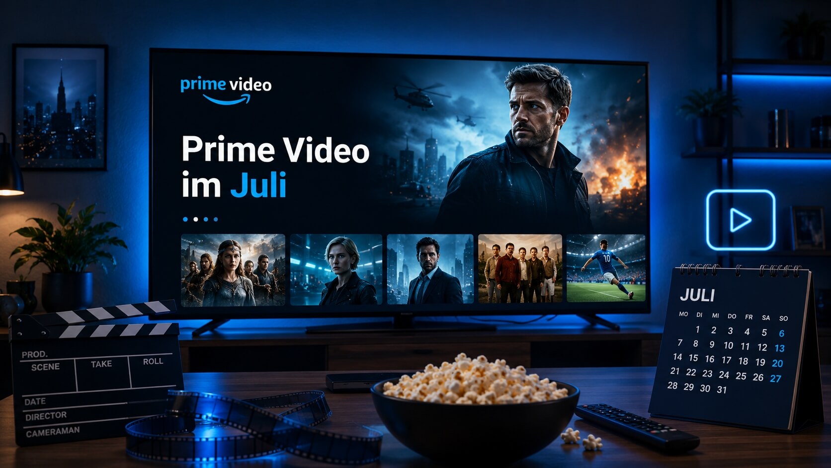 Amazon Prime Video: Filme und Serien im Juli 2026