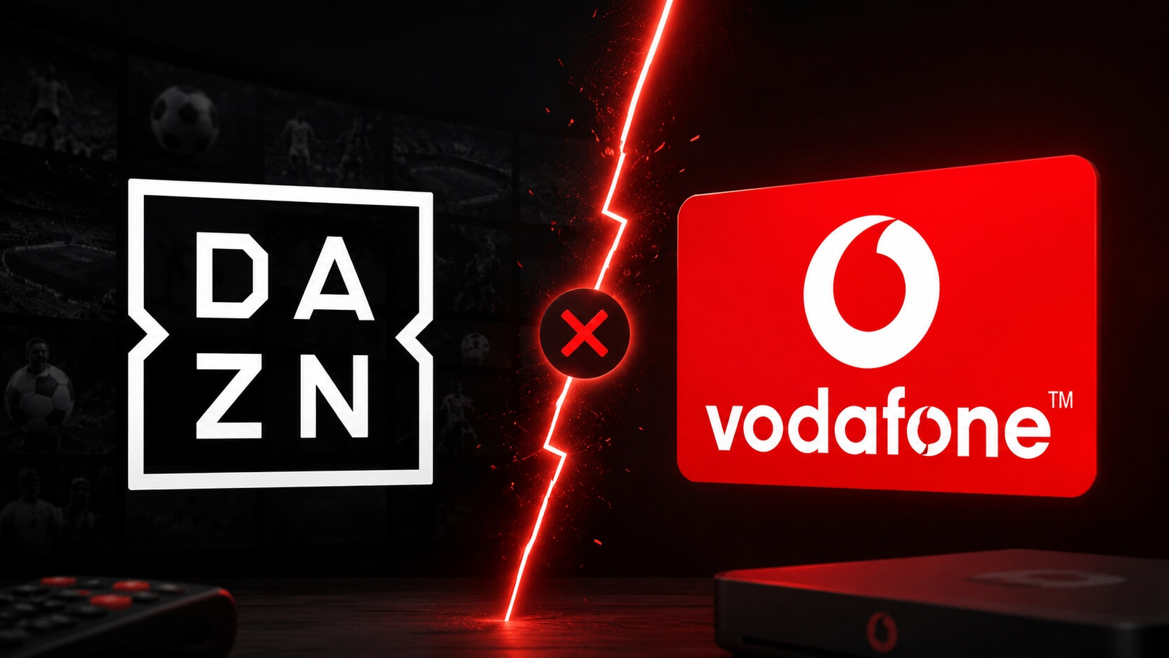 Aus für DAZN bei Vodafone