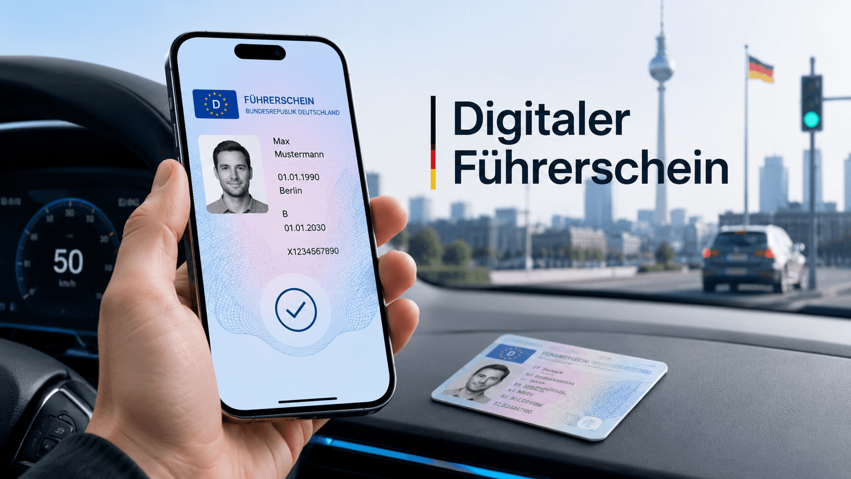 Digitaler Führerschein: Gesetz tritt im Juli in Kraft, Start Ende 2026 geplant
