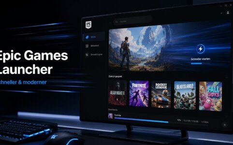 Epic Games: Neuer Launcher soll deutlich flotter werden