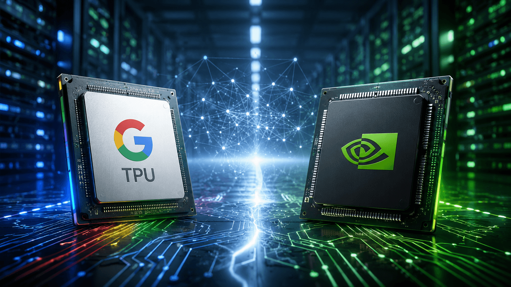 Google: Eigene KI-Chips sollen Nvidia Konkurrenz machen