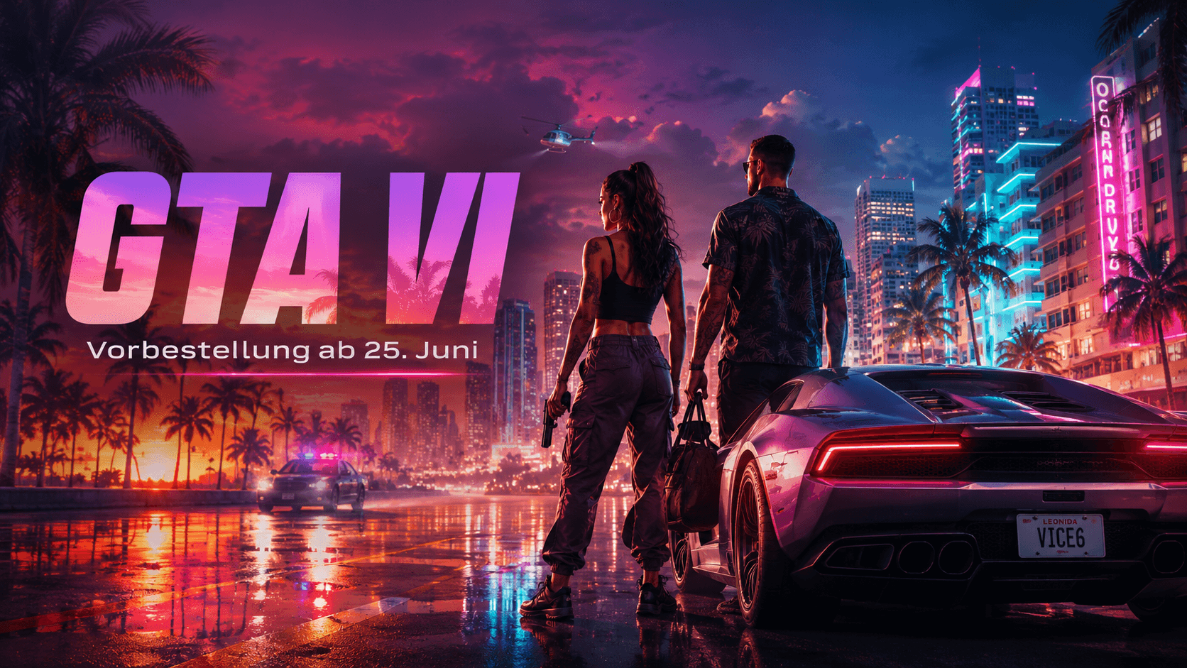 GTA VI: Vorbestellungen starten am 25. Juni - Preload im November