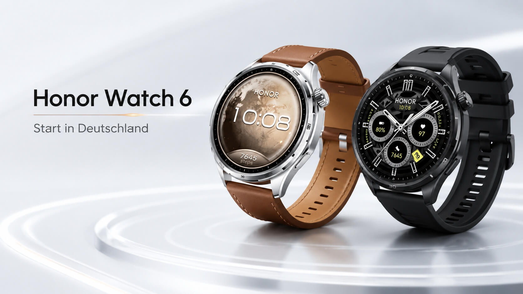 Honor Watch 6: Preiswerte Smartwatch startet in Deutschland