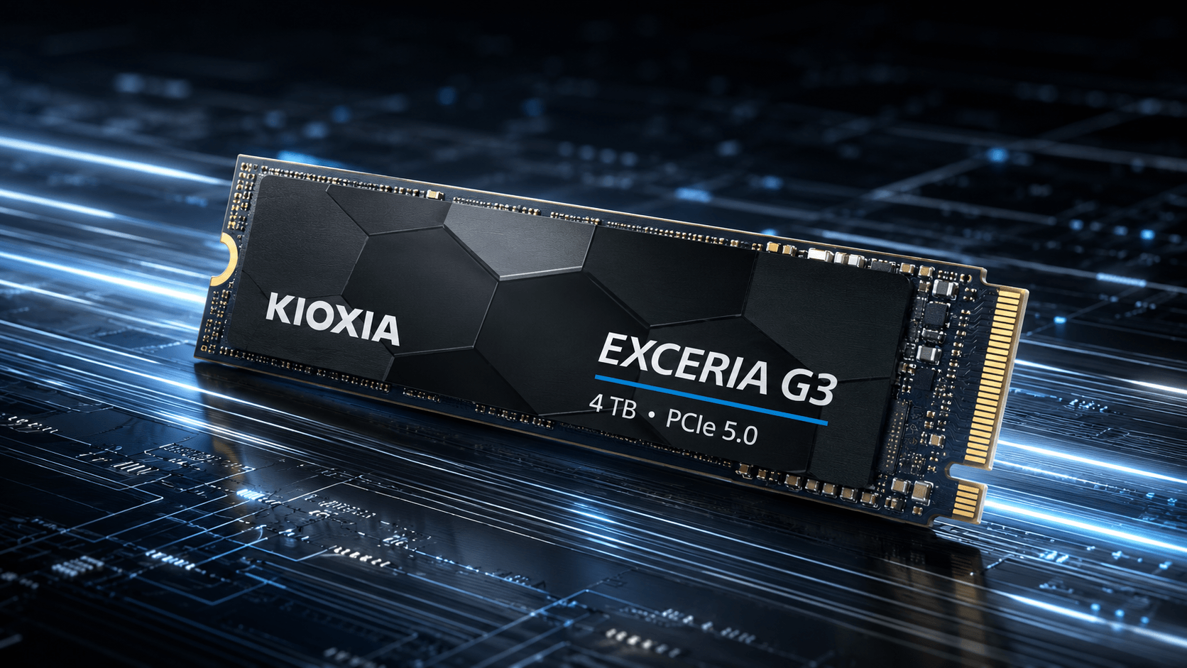 Kioxia EXCERIA G3 SSD: Mit 4 TB und PCIe 5.0