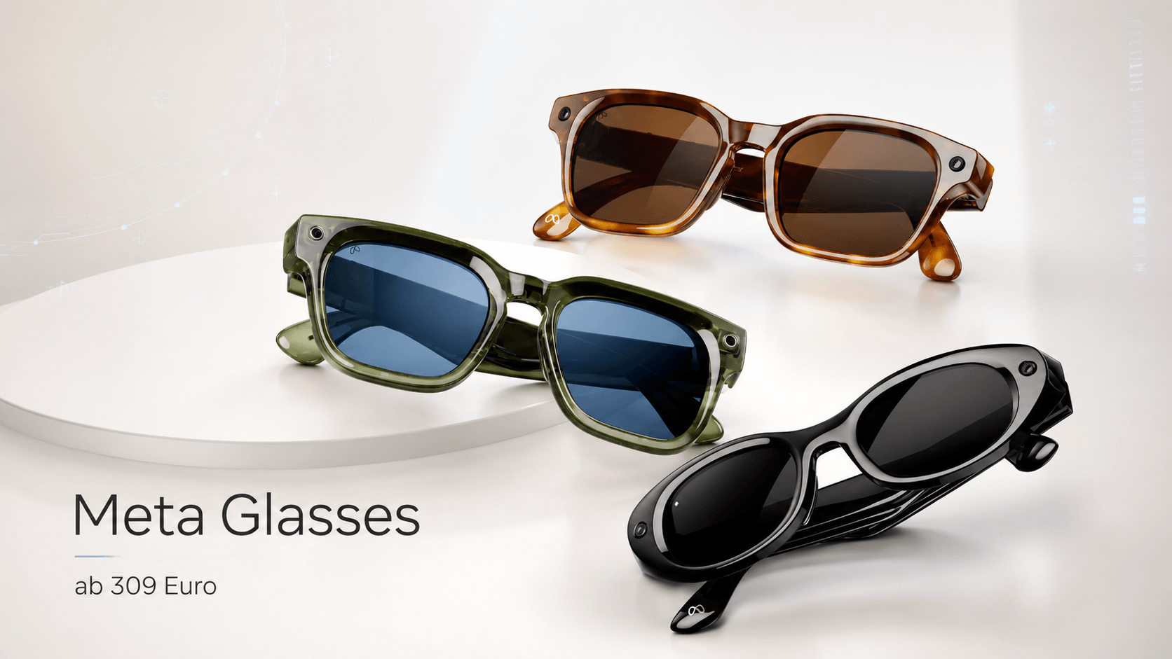 Meta Glasses: Neue Smart-Brillen ab 309 Euro