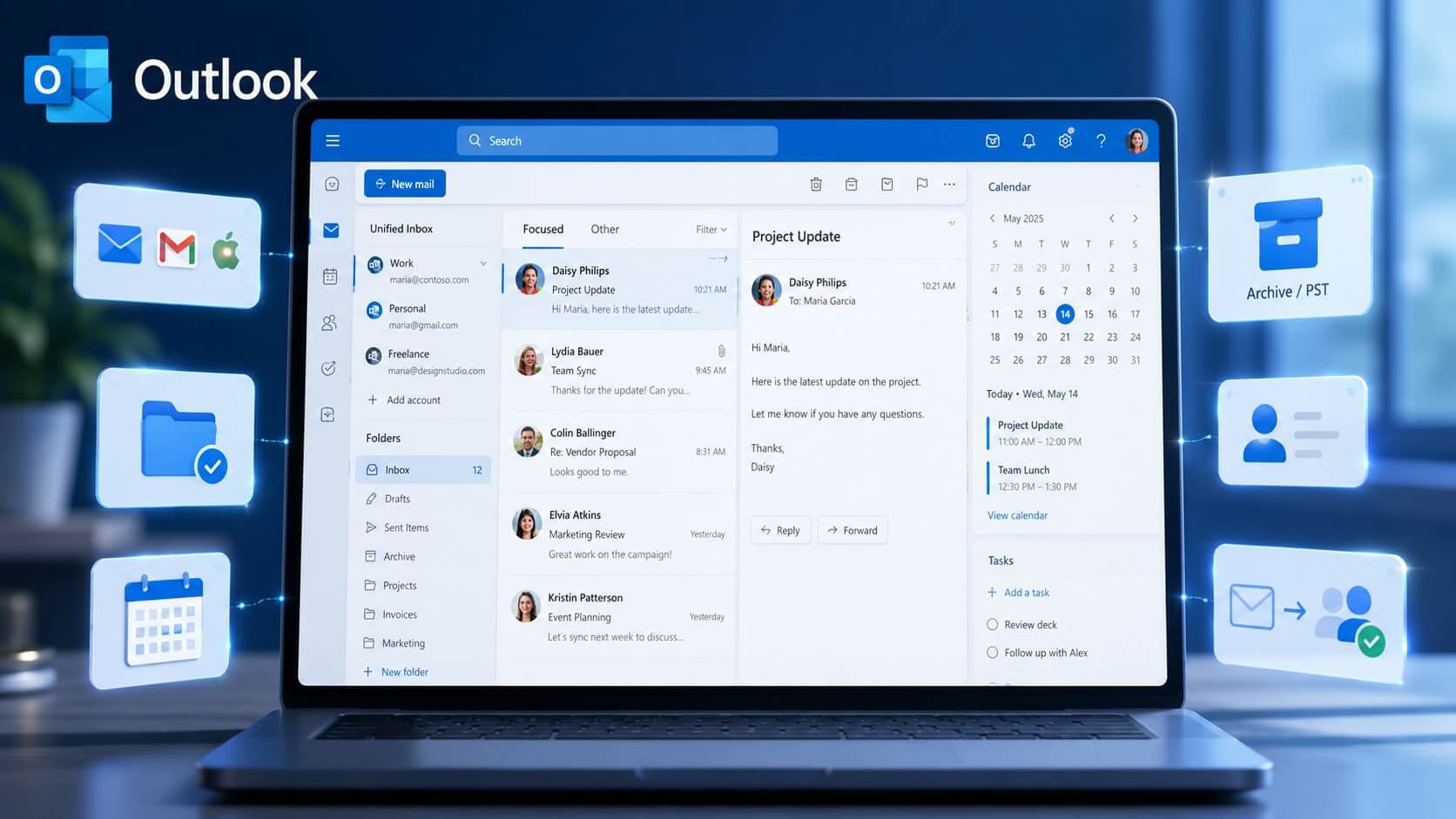 Outlook: Microsoft bestätigt mehrere Neuerungen für den E-Mail-Client