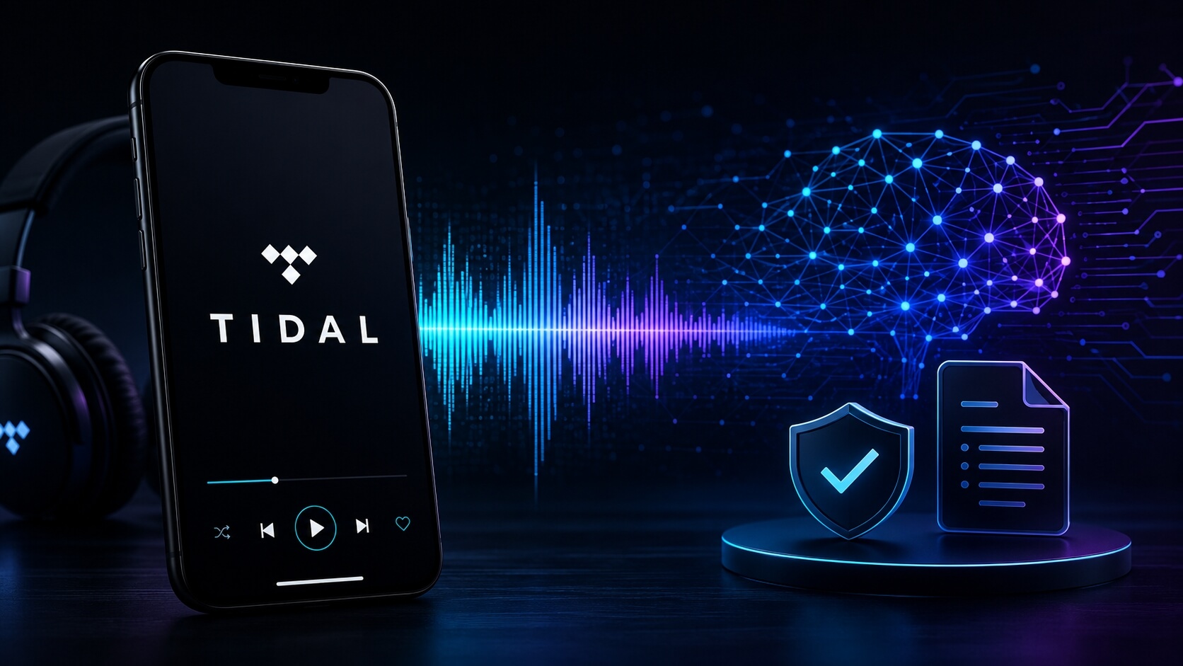 Tidal: Neue Regeln für KI-Musik