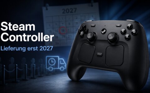 Valve Steam Controller: Wer heute bestellt, wartet wohl bis 2027