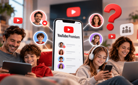 YouTube Premium Family teilen