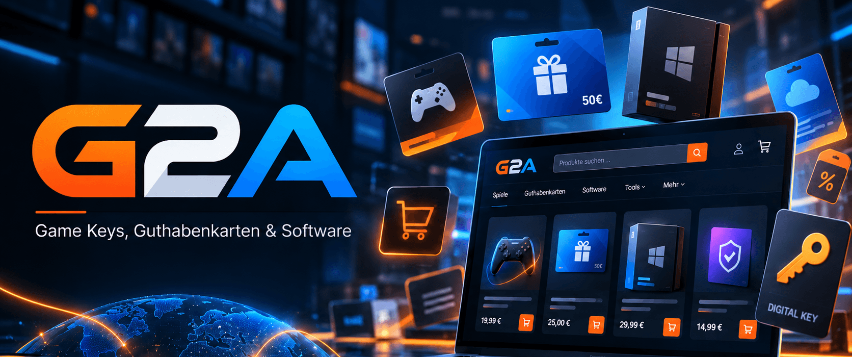 G2A - Für mich eine der interessantesten Kinguin Alternativen