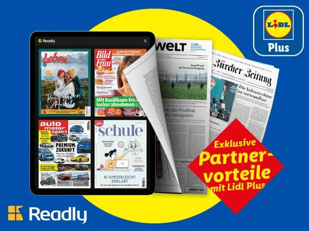 100 Tage Readly kostenlos