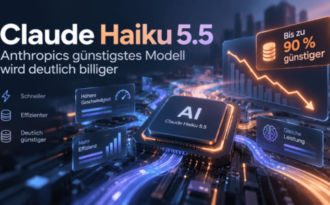 Claude: Neues KI-Modell Haiku 5.5 bis zu 90% günstiger