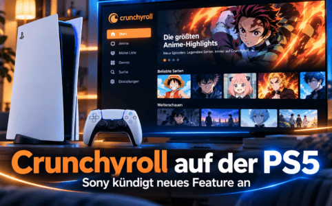Crunchyroll: Sony kündigt neues Feature für die PlayStation 5 an
