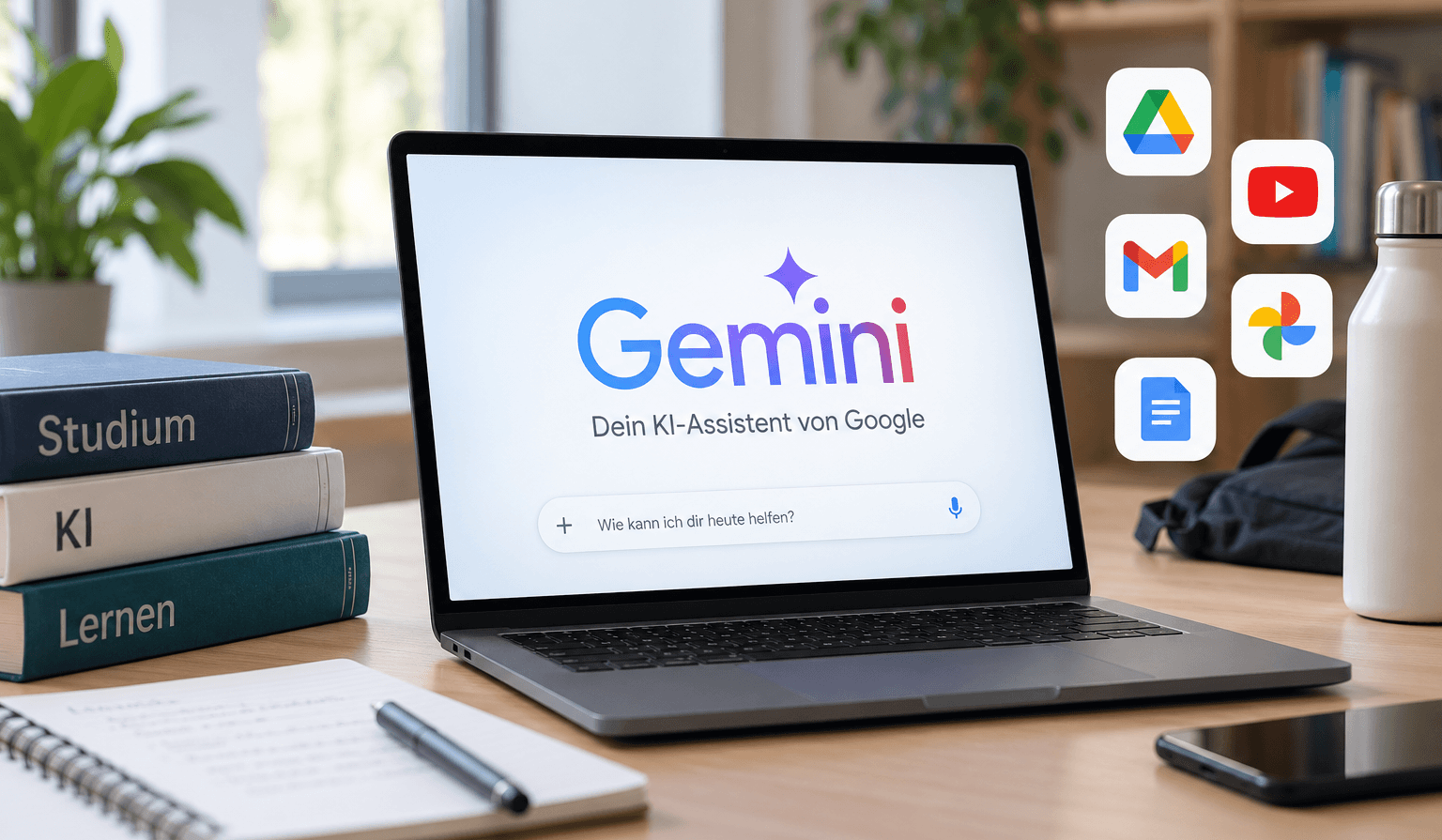Google Gemini für Studenten und Azubis: 1 Jahr kostenlos oder bis zu 75 % Rabatt