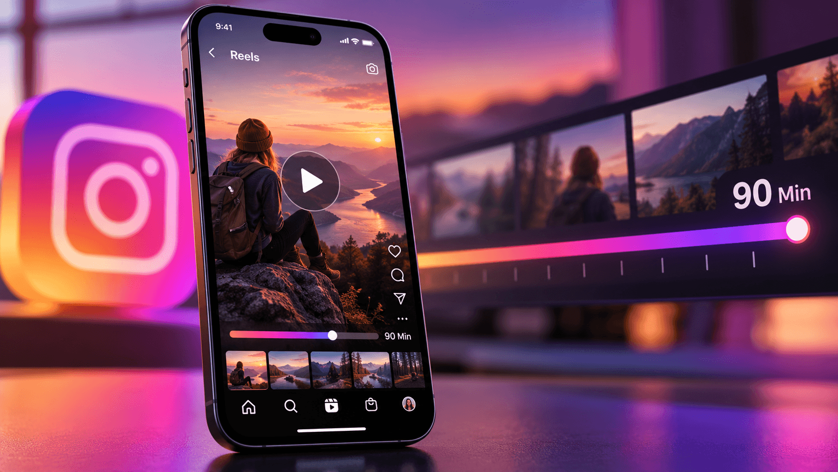 Instagram: Videos können jetzt bis zu 90 Minuten lang sein