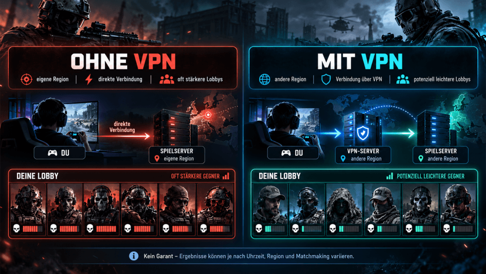modern warfare 4 mit und ohne vpn