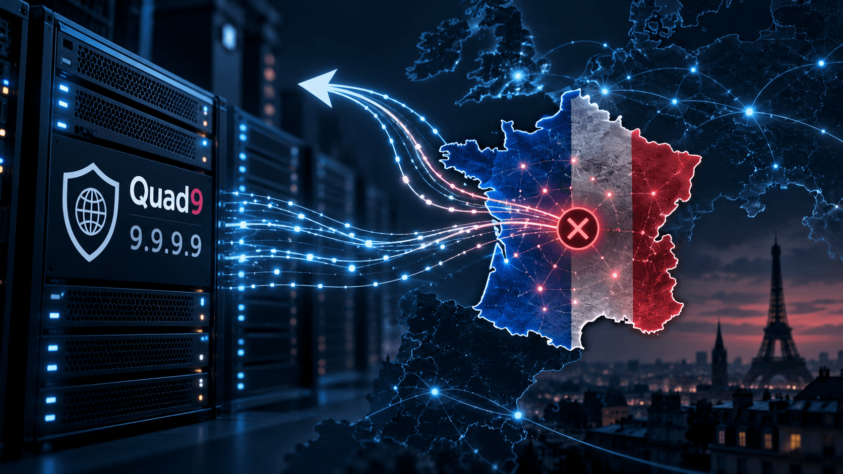 Quad9: DNS-Dienst zieht sich nach Gerichtsurteil aus Frankreich zurück