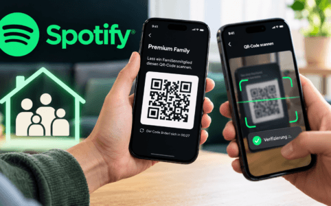 Spotify: Familienabo wird strenger kontrolliert - QR-Code soll gemeinsamen Haushalt bestätigen