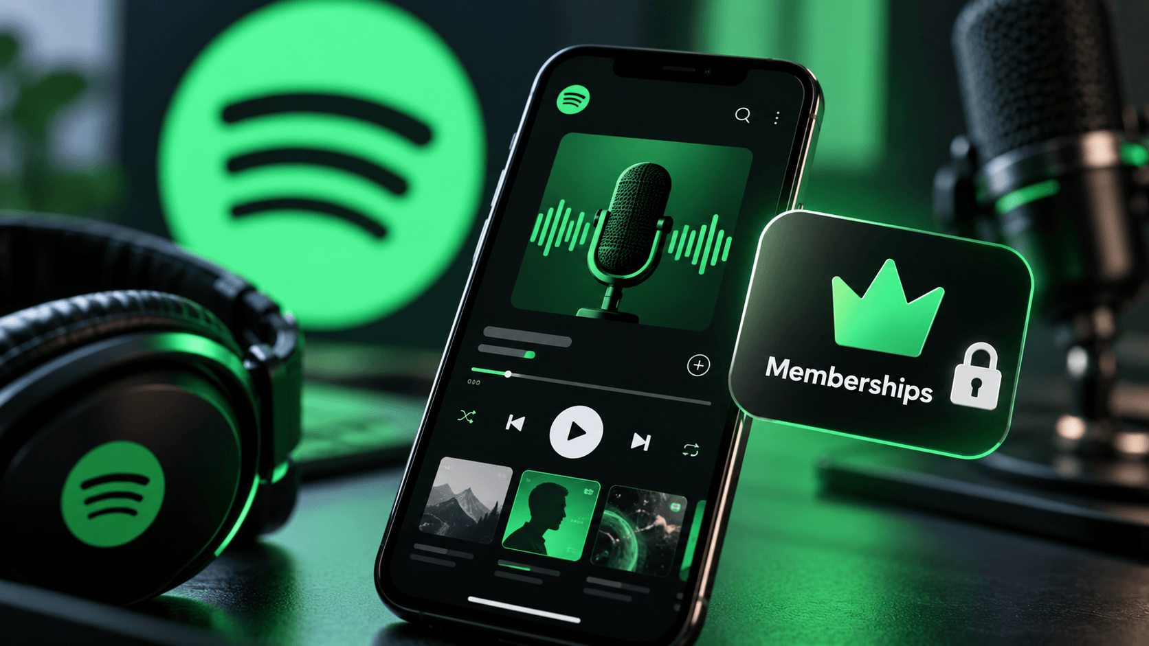 Spotify: Podcast-Memberships