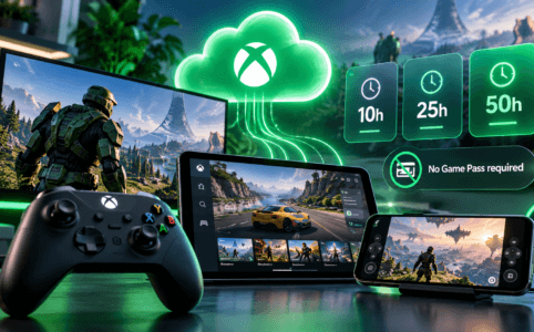 Xbox Cloud Gaming: Microsoft testet stundenweise Spielzeit ohne Game-Pass-Abo